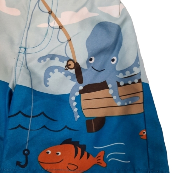 Gymboree Under the Sea Swim‎ Trunks 6 - 12 Months Boys Infant - Picture 3 of 6